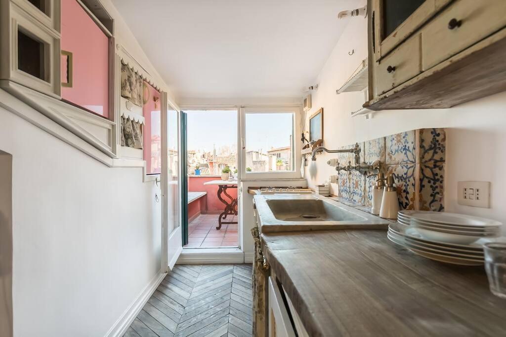 Scala Lovely Terrace Apartment روما المظهر الخارجي الصورة